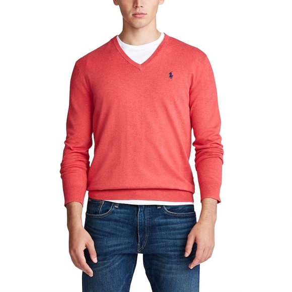 Ralph Lauren v neck sweater NWT